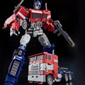 新款 大黄蜂机器金人模型男孩手玩 变玩具汽车擎天战将形刚柱合金版