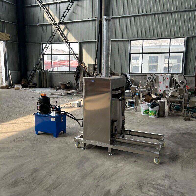 不锈钢液压压榨机西梅酒糟青提茉莉玫瑰大型304工业效设备