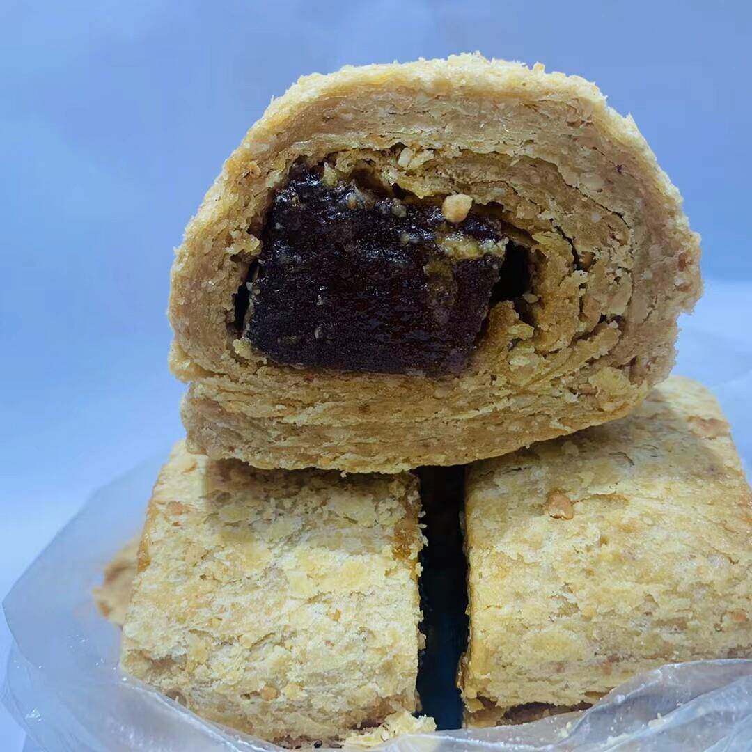 河南开封特产汴梁孙记纯手工夹心花生糕传统老式糕点500g甜食包邮
