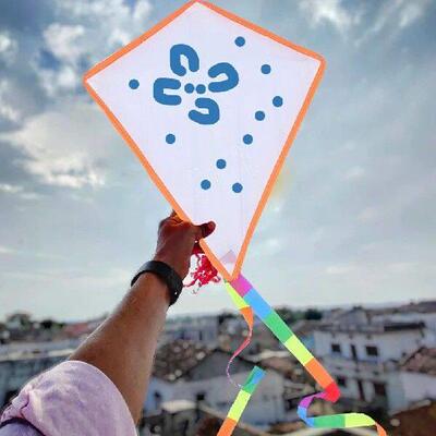 5 Sets Material DIY Kite Toddler Toys Paper Kites Bulk