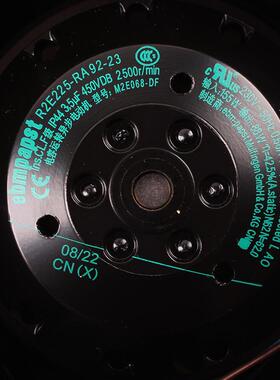 原装德国进口R2E225-RA92-225mm230V0SIV.268A155W涡3轮离心风机