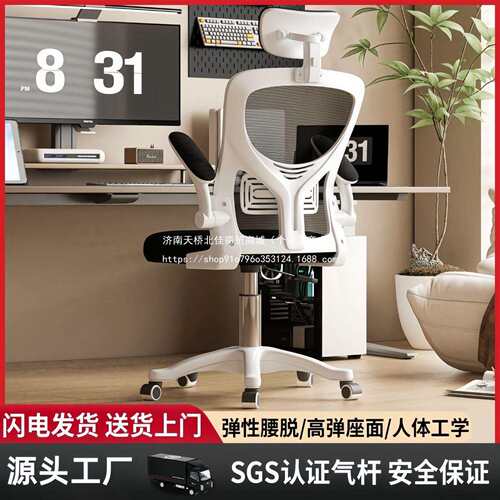 办公椅电脑椅舒适久坐家职宿电竞座用椅人体员工学学习椅OYD书舍