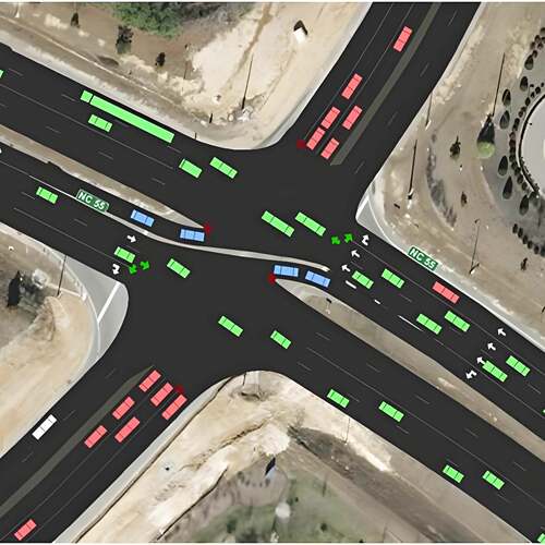 市政公路公交站交通量预测TransCAD分析流量图transmodeler代做画