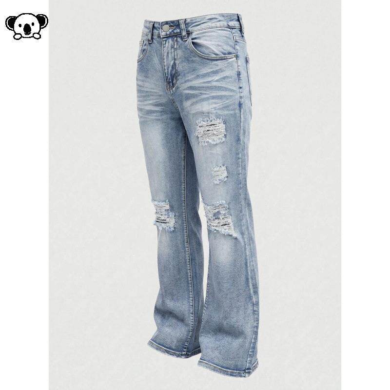 I 19993 Men All-Season Wear Jeans Streetwear街头风牛仔裤