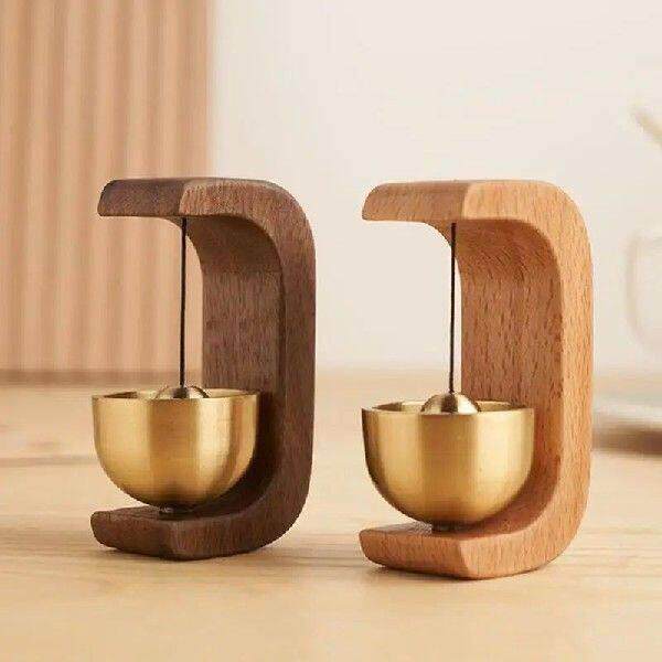 Magnetic Wood Doorbell Wind Chime Magnetic Attached