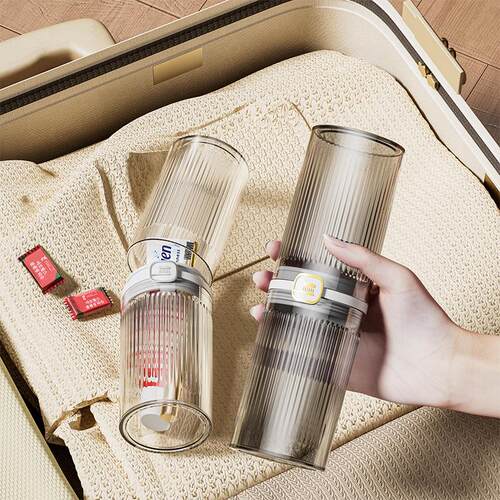 Travel Storage Set for Toothbrush and Toothpaste: Lightweigh