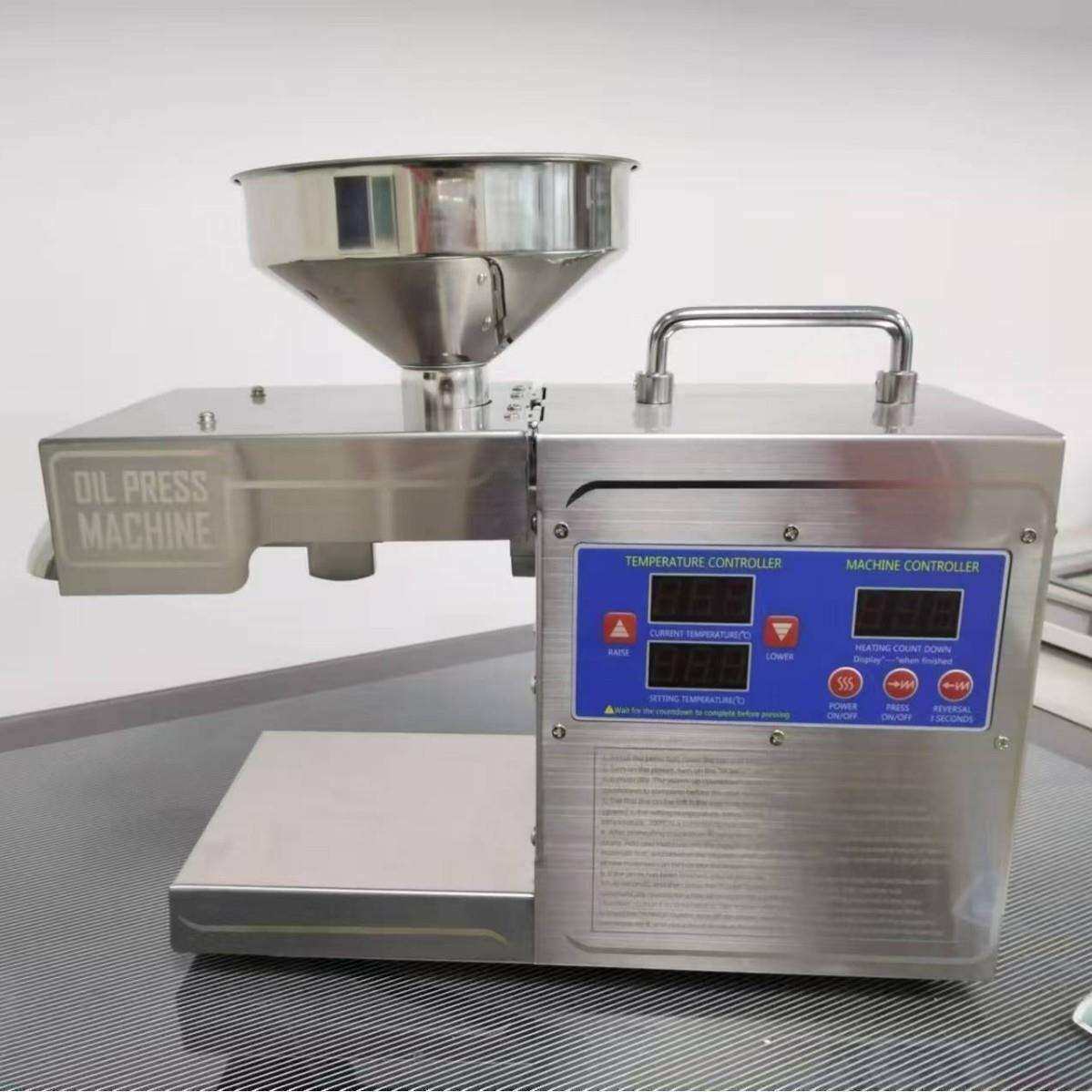 工厂价格家用五金智能全自动小型家用榨油机商用花生油榨油