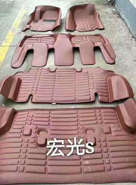 生产五座七座面包车大货车压痕高边立体汽车全包围脚垫