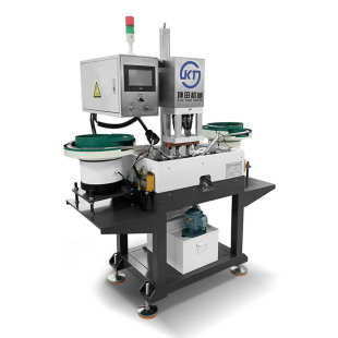 .数控震动盘全自动螺母7 铜二件攻丝机一出全自动攻丝机m1