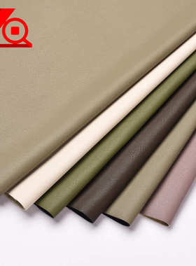 现货新品2201人棉粘胶底PU皮革服装皮料