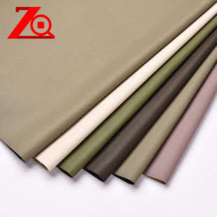 现货新品 皮料 2201人棉粘胶底PU皮革服装