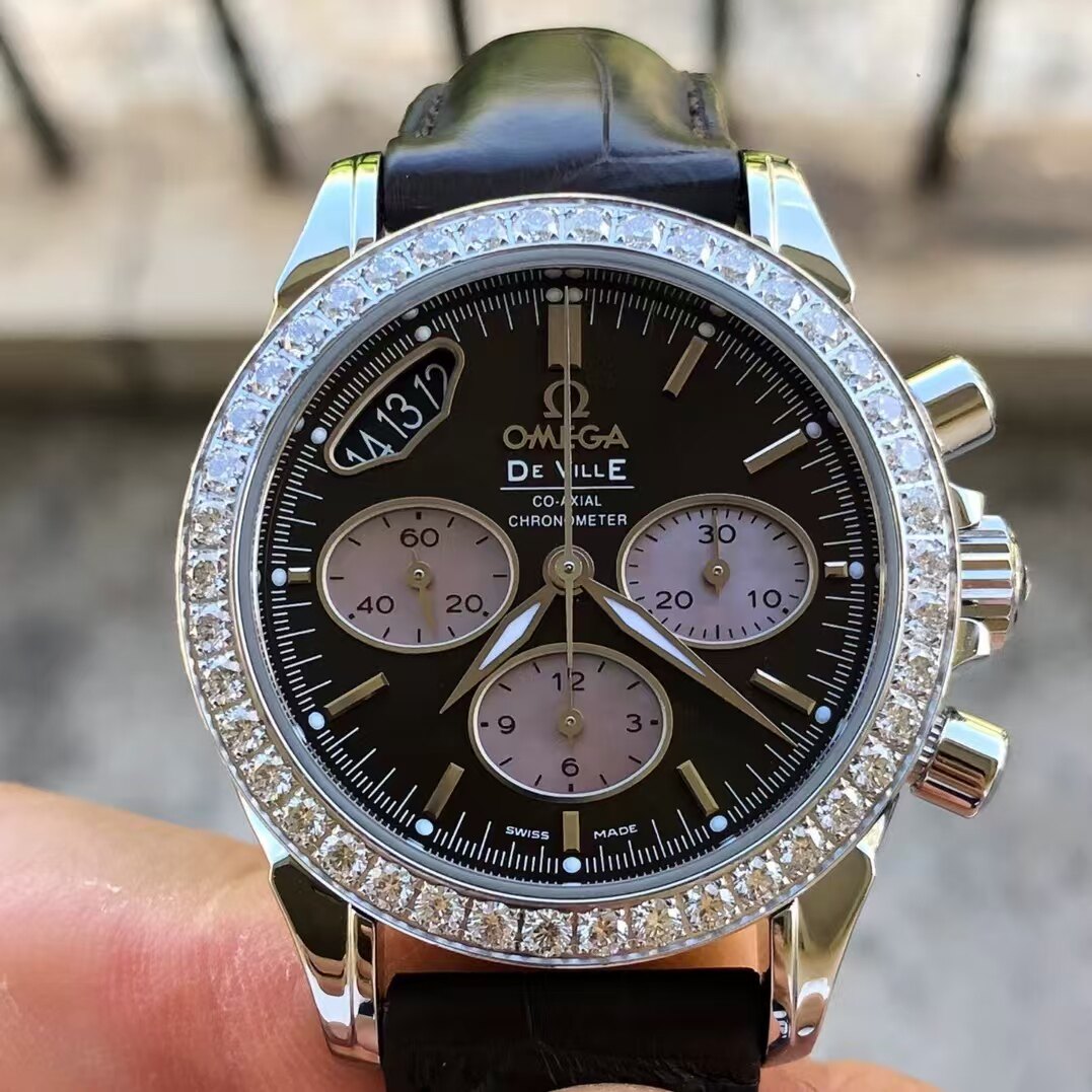 98新35mm欧米茄碟飞系列422.18.35.50.13.001自动机械女表正品