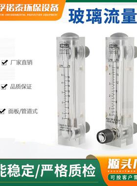 面板式流量计水处理设备用MBLD玻璃流量计空气用浮子管道式流量计