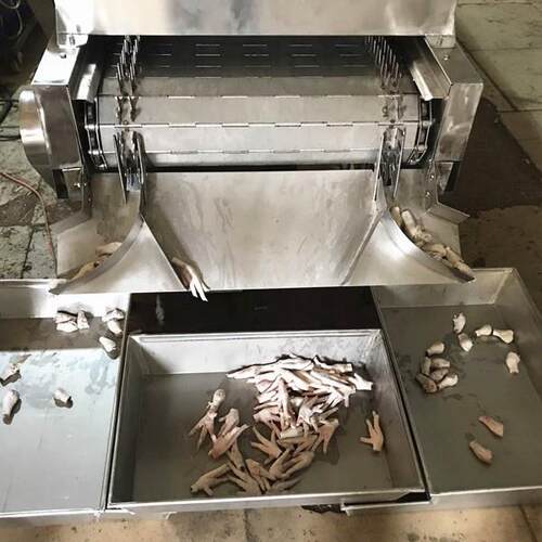厂家直销鸡爪切割机凤爪分段机割爪机