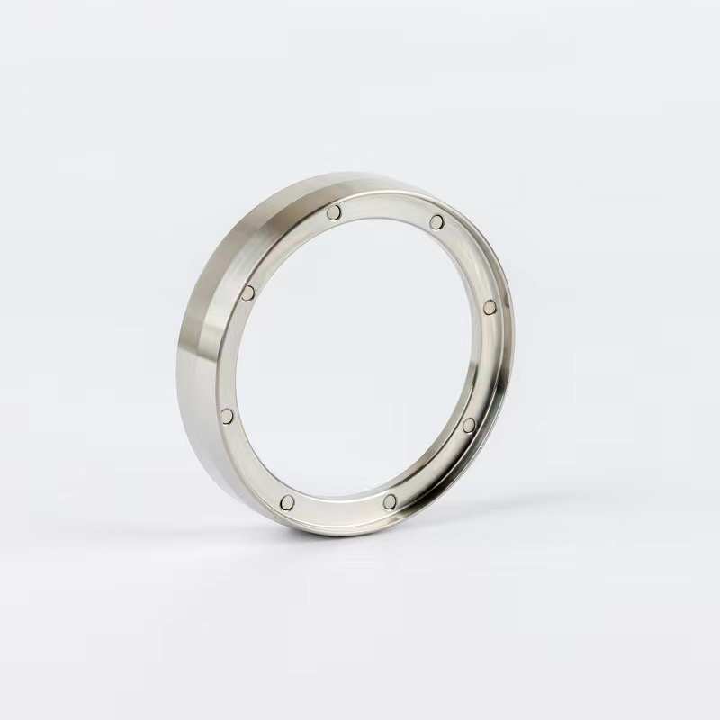 咖啡接粉环磁吸外卡式不锈钢防飞粉圈星粒3拨粉布粉环51/53/58mm