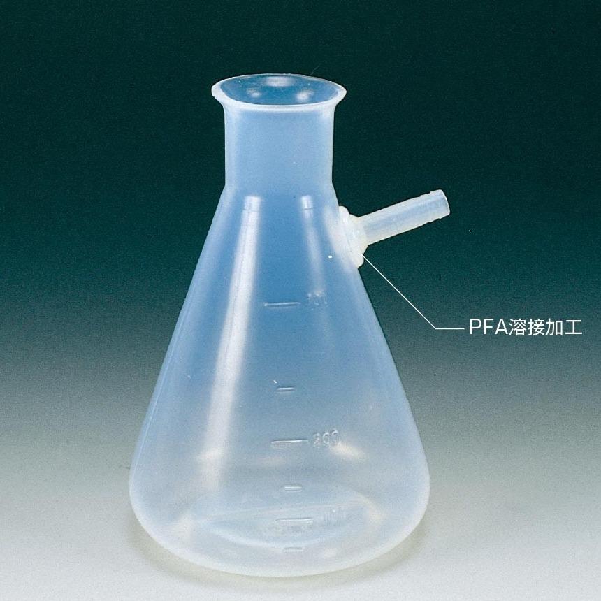 日本Flon特氟龙PFA抽滤瓶,PTFE抽滤瓶适配器,氟树脂漏斗转换器