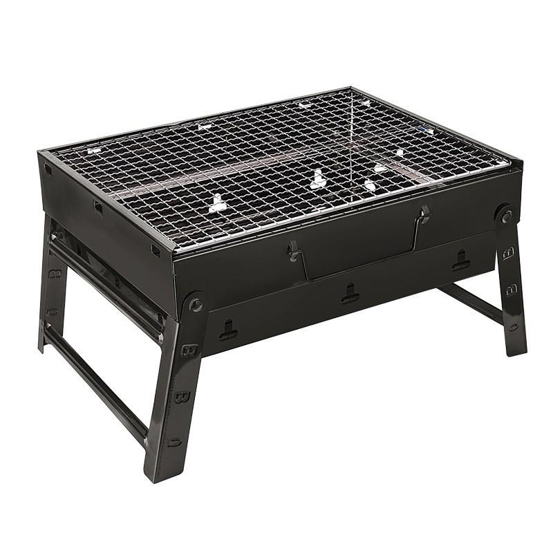 烧烤炉户外折叠烧烤架露营BBQ木炭烤炉便携式折叠烤肉炉具大黑刚
