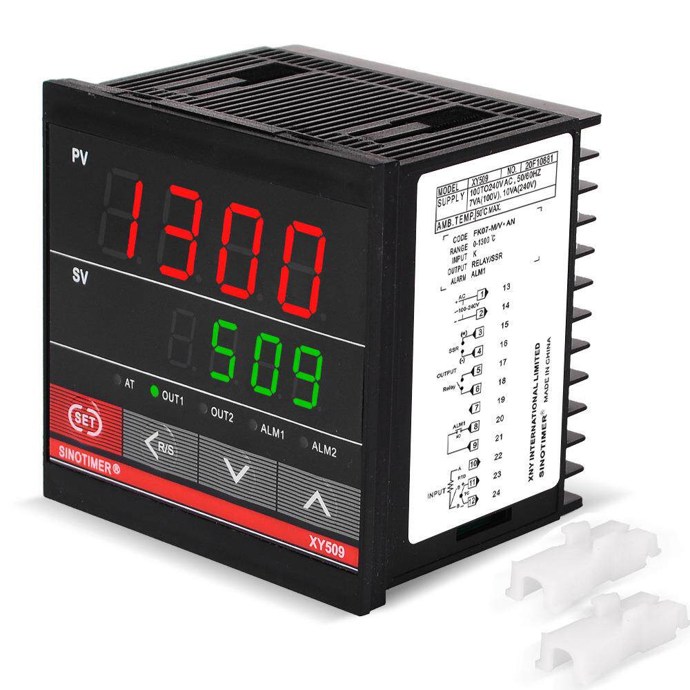 XY509智能温控仪短壳PID加热制冷继电器SSR固态输出温控表96*96mm