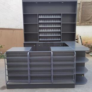 Tr超市烟酒柜收银台组合便利店柜台收银台店铺简约现代货架展示架