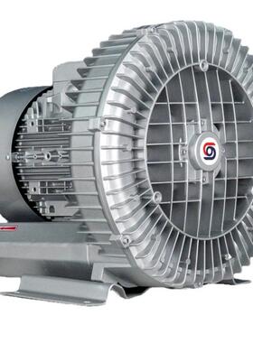 GRB-710高压旋涡气泵4KW塑料机械上料风机4千瓦包装机械涡旋风机