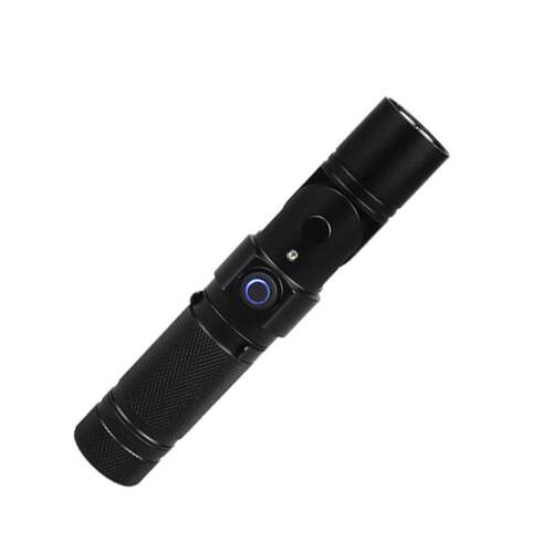SW2103转角款微型防爆电筒 灯头可0-180°调节角度底部带磁力吸附