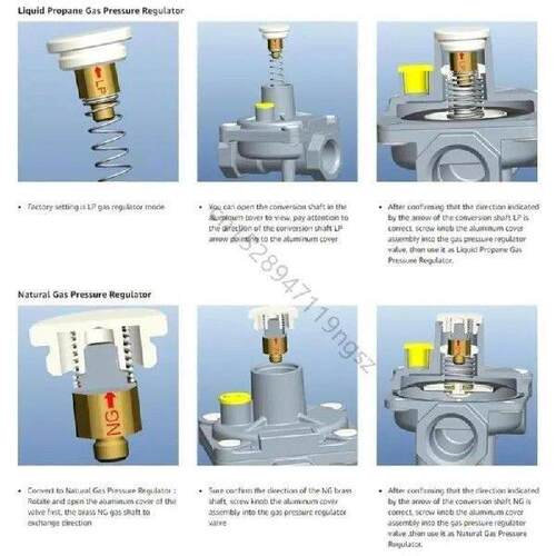 Grill Regulator Gases Pressure Regulator Adjustable Gases