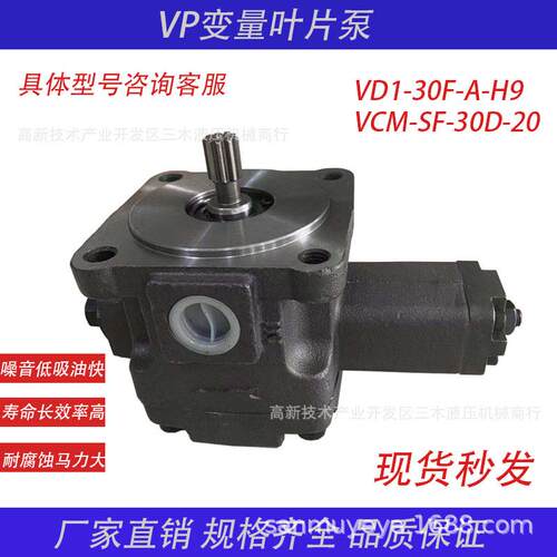 VP30变量叶片泵VD1-30F-A VCM-SF-30D液压油泵液压站组成