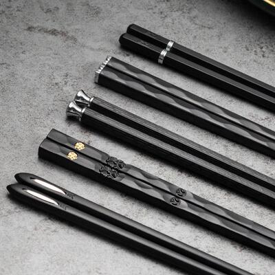 5 Pairs Japanese Chinese chopsticks Sushi Sticks Reusable Me