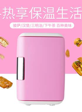 福瑞客4升车载冰箱迷你小冰箱4L车家两用小型冰箱宿舍家用冷藏箱