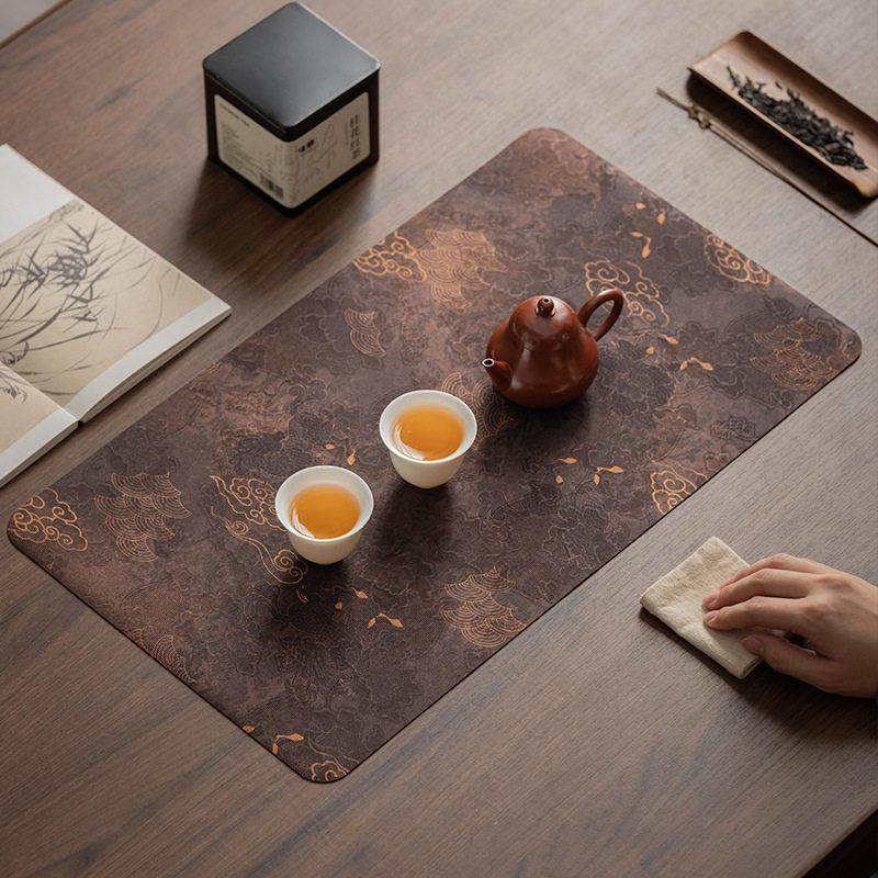 中式双面古画茶席 防水禅意干泡单人茶巾布垫子桌旗茶布茶道配件,居家布艺,茶席,淘宝优惠券,粉丝福利购,淘宝优惠卷