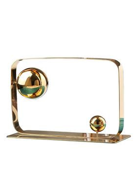 北欧现代轻奢高档金属摆件家居客厅玄关电视柜办公室装饰工艺品厂