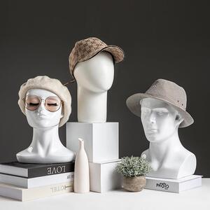服装店帽架帽托服饰家用假人头帽托橱窗陈列帽子收纳架子展示架