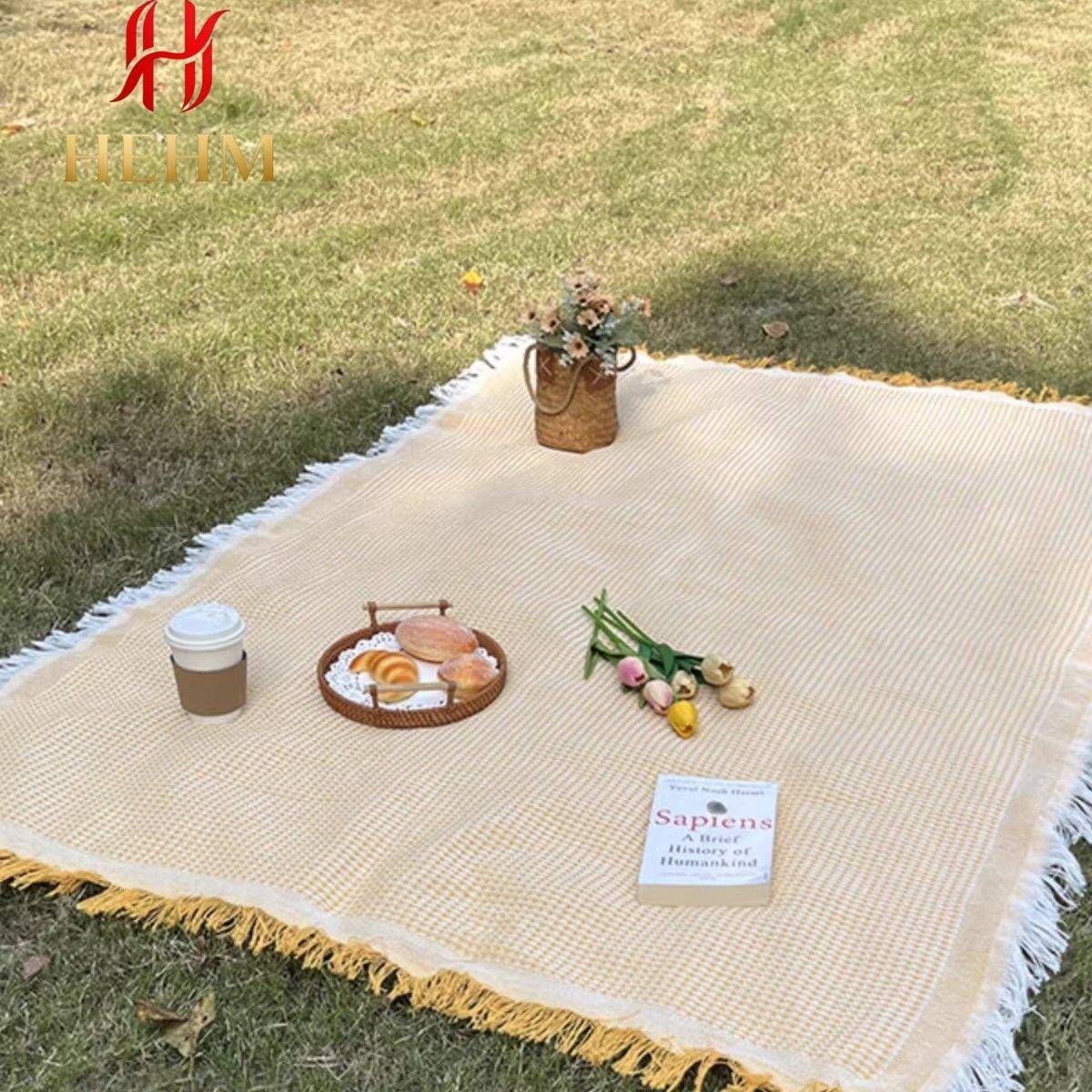 德国野餐垫户外露营防潮垫便携野餐布加厚帐篷沙滩毯春游野炊地垫