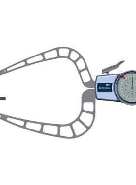 优势供应德国kroeplin指针式厚度测量卡规D450T