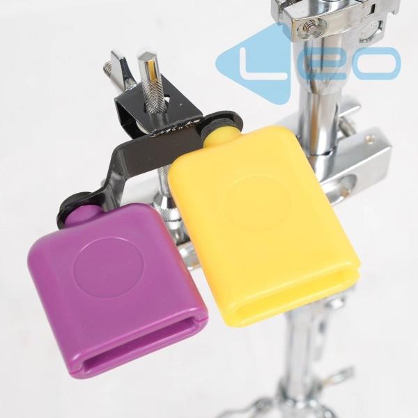 正品打高低梆子 架子鼓塑料子 高低音击音乐器梆高音组合