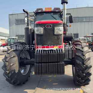 东1方红804拖拉机大马力轮用式 农394耕地机水旱两具 农四驱六缸式