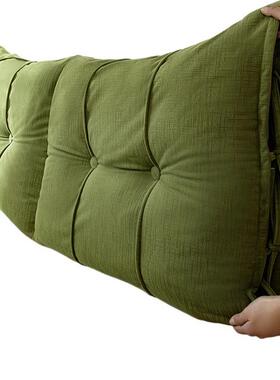 床头靠垫软包实木床包撞大靠背防罩套可全拆洗F989HS57卧室床头改