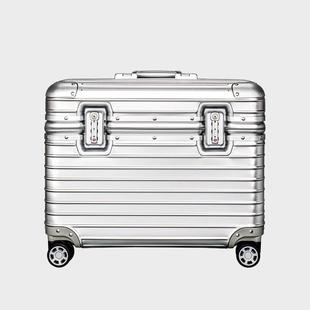 正品铝镁合男金行李箱女旅箱摄影行师杆箱相拉机箱登机箱万向轮收