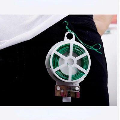 100M Nylon Garden Cable Ties Power Wire Loop Tape Flower