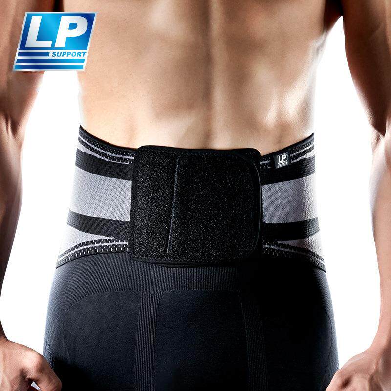 LP塑钢条支撑型运动腰带举重健身运动护腰背部加强保护160XT161XT