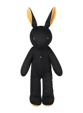 高档问孩子兔娃兔/贾彩万绥伴同毛绒布莫娃娃创意娃礼品