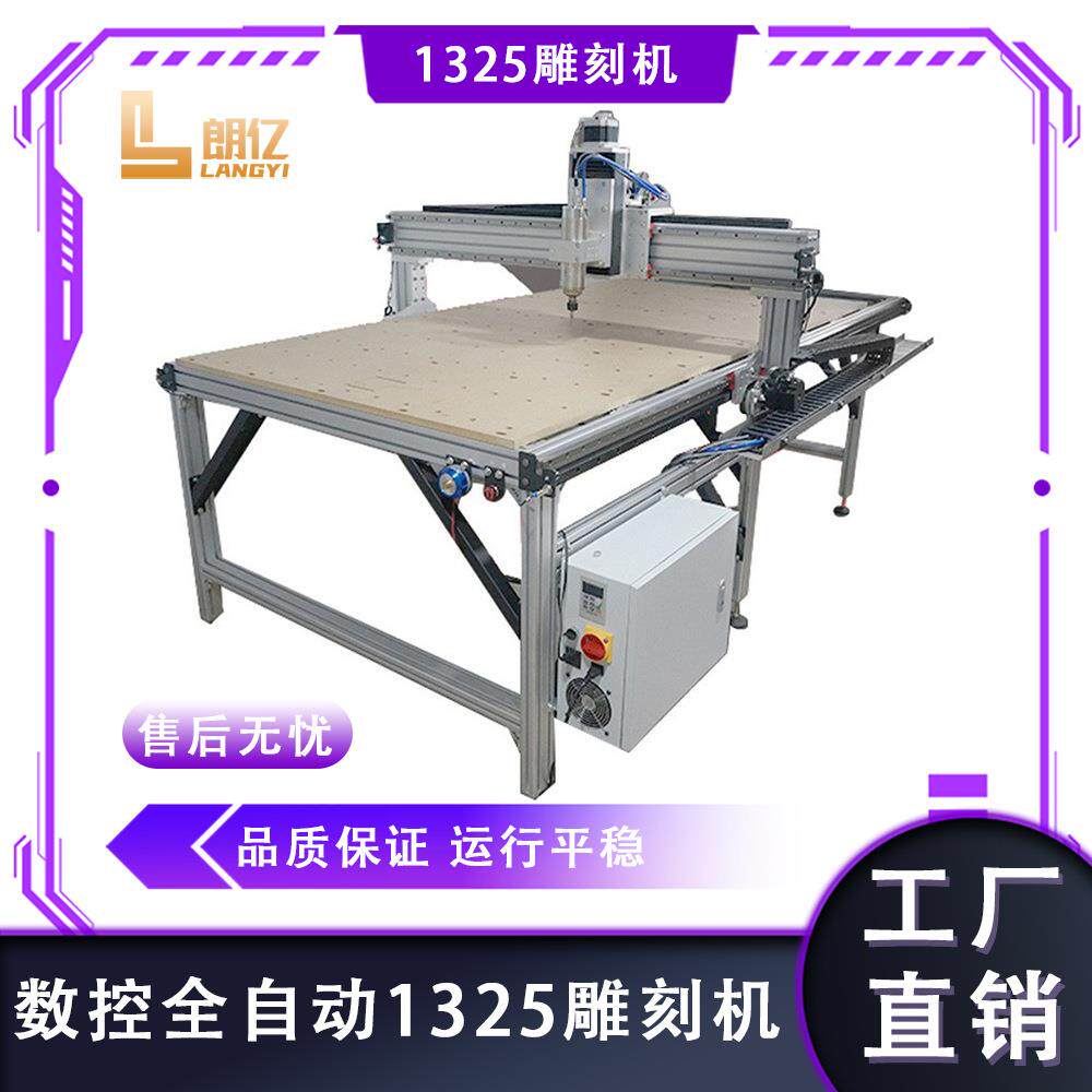 1325木工数控雕刻机CNC全自动木雕亚克力金属切割广告石头水晶件