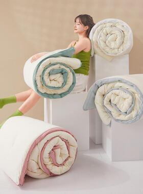 新秋240810春秋被大豆纤维被厚保暖立体款冬被太空被冬被芯加被褥