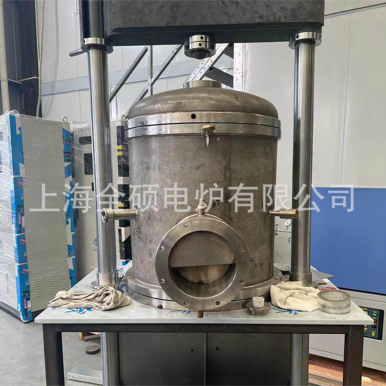 全硕真空热压炉 陶瓷粉末压力烧结炉 实验室小型真空高温压力炉
