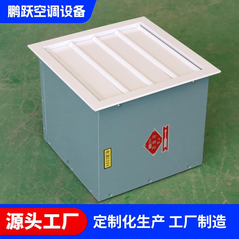 方形壁式轴流风机WXD工业百叶窗换气工业用低噪低压排风换气机