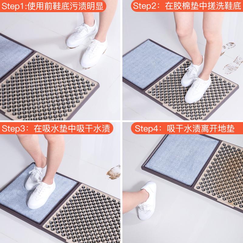 地垫门垫脚垫玄关擦鞋底家用入户消毒易清洁厨房吸水防滑神器地毯