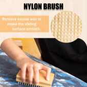 户外滑雪板冲浪板打蜡除蜡抛光清洁打磨刷黄铜刷尼龙刷马毛刷组合