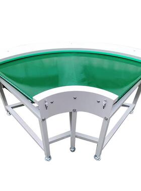 送环形运输转弯送机IXD物流传输高速稳定转弯传带S型带U型皮带输