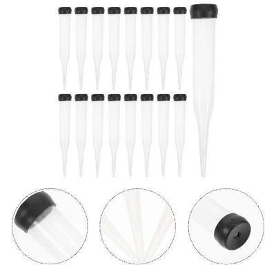 50 Pcs Flower Storage Tube Stem Water Tubes Hose Rose
