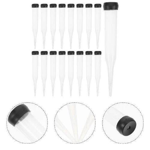 50 Pcs Flower Storage Tube Stem Water Tubes Hose Rose